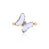 Exquisite Crystal Butterfly Connector-DIY Jewelry Making Accessories   26x21mm