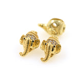 Elephant Spacer Beads,DIY Unique Animal Jewelry Accessories 11x15mm