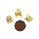 Indian Chief Skull Beads,Original Personalized Jewelry Making Accessories 11x16mm