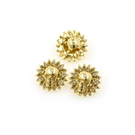 Death Skull Spacer Beads,Micro Pave CZ Skeleton Charms for Fashion Jewelry Making 18x8mm