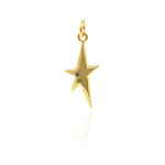 Minimalist Star Zircon Pendant-DIY Jewelry Making Accessories   11x24mm