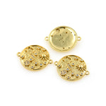 Shiny Multi-Element Connector-DIY Jewelry Making Accessories   25x20mm
