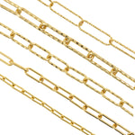 Shiny Gold Oval Chains,Minimalist Chain,Jewelry Making Accessories
