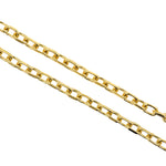 Brass Rectangle Chain Links,Gold Mariner Anchor Chain,DIY Necklace Chain