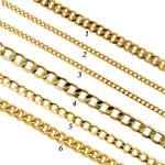 Brass Twisted Curb Chain,Gold Hip-hop Style Chain,Bracelet/Necklace Findings