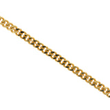 Brass Twisted Curb Chain,Gold Hip-hop Style Chain,Bracelet/Necklace Findings
