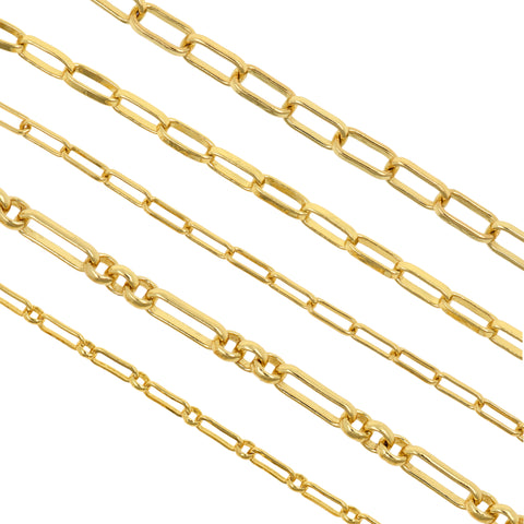 Gold Brass Square Chain Links,Nickel Free DIY Jewelry Chain,Bracelet/Necklace Findings