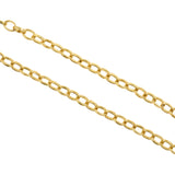 Long Oval Cable Chain,Gold Filled Necklace Link Chain,Minimalist Jewelry Supplies