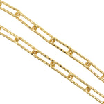Shiny Gold Oval Chains,Minimalist Chain,Jewelry Making Accessories