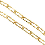Shiny Gold Oval Chains,Minimalist Chain,Jewelry Making Accessories