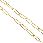 Large Oval Link Chains,Textured Paper Clip Chain,for DIY Bracelet/Necklace Supplies