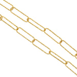 Shiny Gold Oval Chains,Minimalist Chain,Jewelry Making Accessories