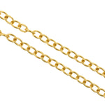 Long Oval Cable Chain,Gold Filled Necklace Link Chain,Minimalist Jewelry Supplies