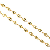 Brass Mariner Link Chain,Gold Minimalist Chain,Personalized Jewelry Accessories