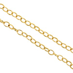 Long Oval Cable Chain,Gold Filled Necklace Link Chain,Minimalist Jewelry Supplies