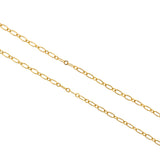 Large Oval Link Chains,Textured Paper Clip Chain,for DIY Bracelet/Necklace Supplies