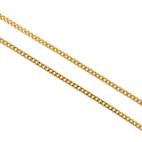 Brass Twisted Curb Chain,Gold Hip-hop Style Chain,Bracelet/Necklace Findings
