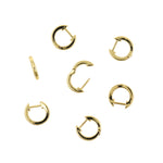 Shiny Minimalist Earrings-DIY Jewelry Making Accessories   12.5x12mm