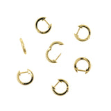 Shiny Minimalist Earrings-DIY Jewelry Making Accessories   12.5x12mm