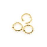 Shiny Snake Carabiner Clasp-DIY Jewelry Making Accessories   18x19mm