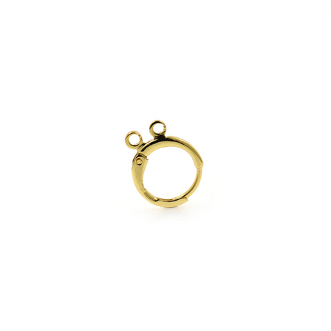 Shiny Minimalist Earrings-DIY Jewelry Making Accessories   12x14.5mm