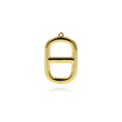 Shiny Minimalist OD Pendant-DIY Jewelry Making Accessories   14x22mm