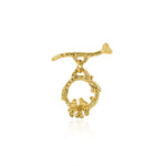 Gold Flower Toggle Clasp DIY Bracelet/Necklace Jewelry Findings