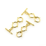 Gold Filled Extender Toggle Clasp DIY Jewelry Making Accessories