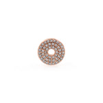 Shiny Micropavé Disc Spacer Beads-DIY Jewelry Making Accessories   11x2.3mm