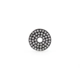 Shiny Micropavé Disc Spacer Beads-DIY Jewelry Making Accessories   11x2.3mm