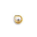 Shiny Minimalist Pearl Pendant-DIY Jewelry Making Accessories   15x18mm
