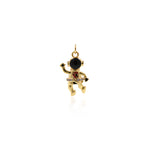 Shiny Astronaut Pendant-DIY Jewelry Making Accessories   12x28mm
