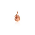 Shiny Minimalist Conch Pendant-DIY Jewelry Making Accessories   8x12mm