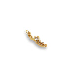 Shiny Crayfish Zircon Pendant-DIY Jewelry Making Accessories   7x22mm