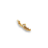 Shiny Crayfish Zircon Pendant-DIY Jewelry Making Accessories   7x22mm