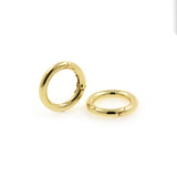 Shiny Minimalist Round Carabiner Clasp-DIY Jewelry Making Accessories   18mm