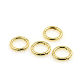 Shiny Minimalist Round Carabiner Clasp-DIY Jewelry Making Accessories   18mm
