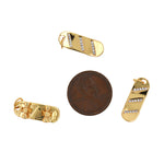 Shiny Micropavé Skateboard Pendant-DIY Jewelry Making Accessories   7x20mm