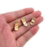 Shiny Micropavé Skateboard Pendant-DIY Jewelry Making Accessories   7x20mm