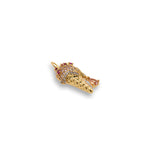 Shiny Micropavé Ice Cream Pendant-DIY Jewelry Making Accessories   12x25mm