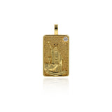 18k Gold Tarot Card Pendant Charms for DIY Jewelry Making 15x30mm(One Set,22Pcs)