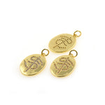 Fine Jewelry-Micropavé Oval Pendant-Personalized Pendant  14x21mm