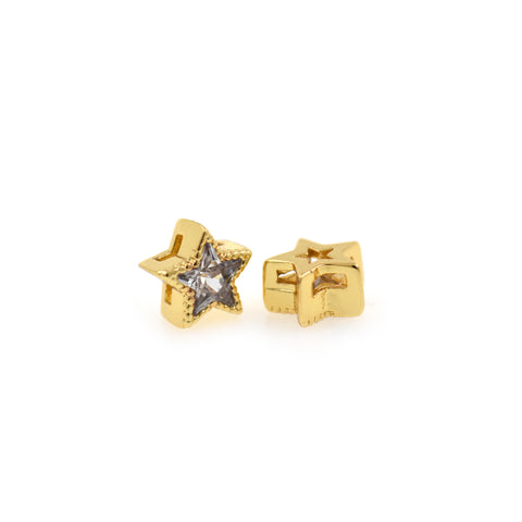 Exquisite Star Zircon Beads-Celestial Jewelry-DIY Jewelry Accessories  7x7mm
