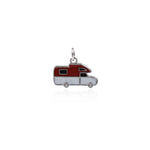 Shiny Enamel RV Pendant-DIY Jewelry Making Accessories   17x12mm