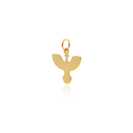 Shiny Minimalist Eagle Pendant-DIY Jewelry Making Accessories   13x14mm