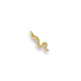 Shiny Minimalist Snake Pendant-DIY Jewelry Making Accessories   8x22mm
