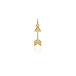 Shiny Minimalist Arrow Pendant-DIY Jewelry Making Accessories   5x19mm