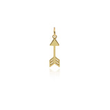 Shiny Minimalist Arrow Pendant-DIY Jewelry Making Accessories   5x19mm