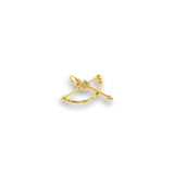 Shiny Minimalist Bow and Arrow Pendant-DIY Jewelry Making Accessories