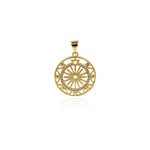 Minimalist Jewelry-Hollow Star Pendant-DIY Jewelry Making  20x22mm